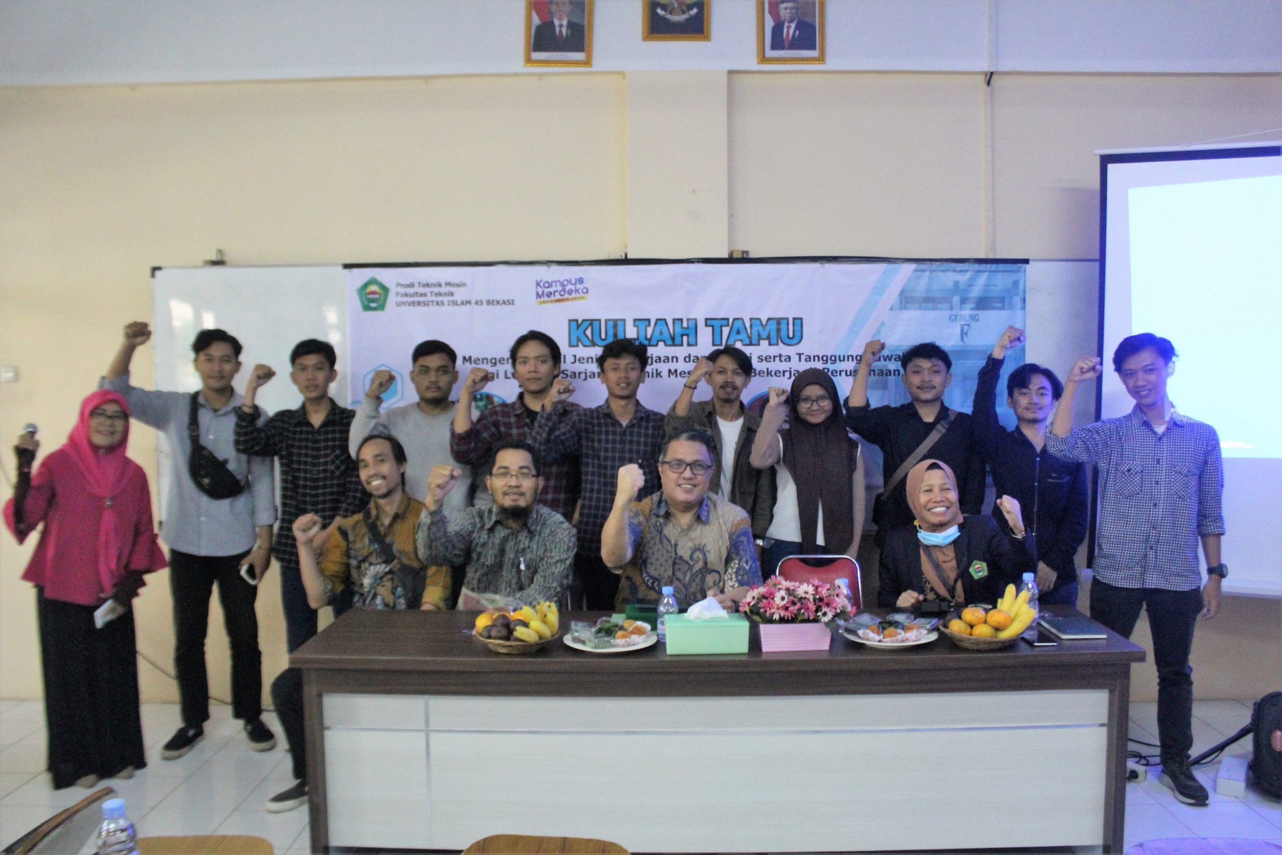 Kuliah Tamu UNISMA Bekasi: Memperkuat karier Mahasiswa Teknik Mesin dalam Menghadapi Dunia Industri